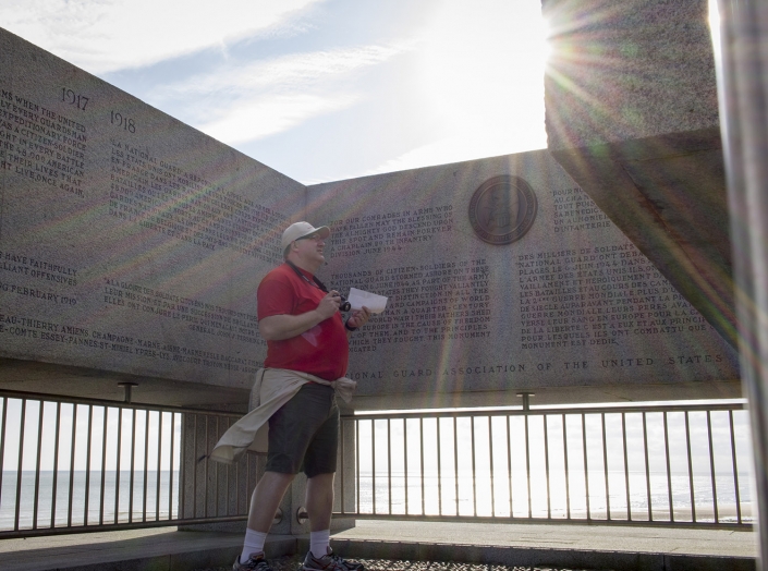 Omaha Beach Monument